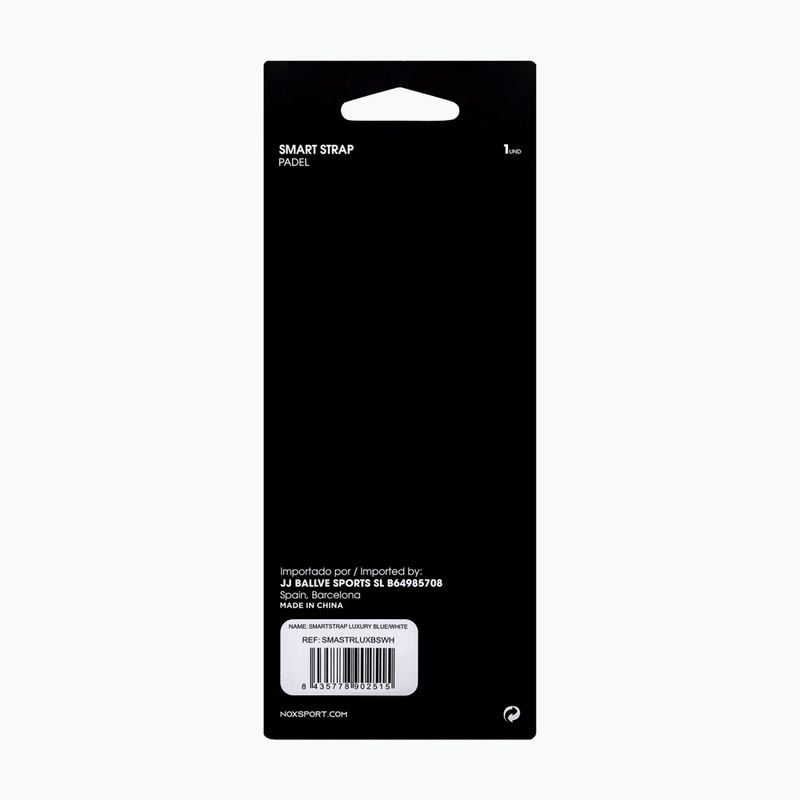Pasek na nadgarstek NOX Luxury Smartstrap blue/white 2