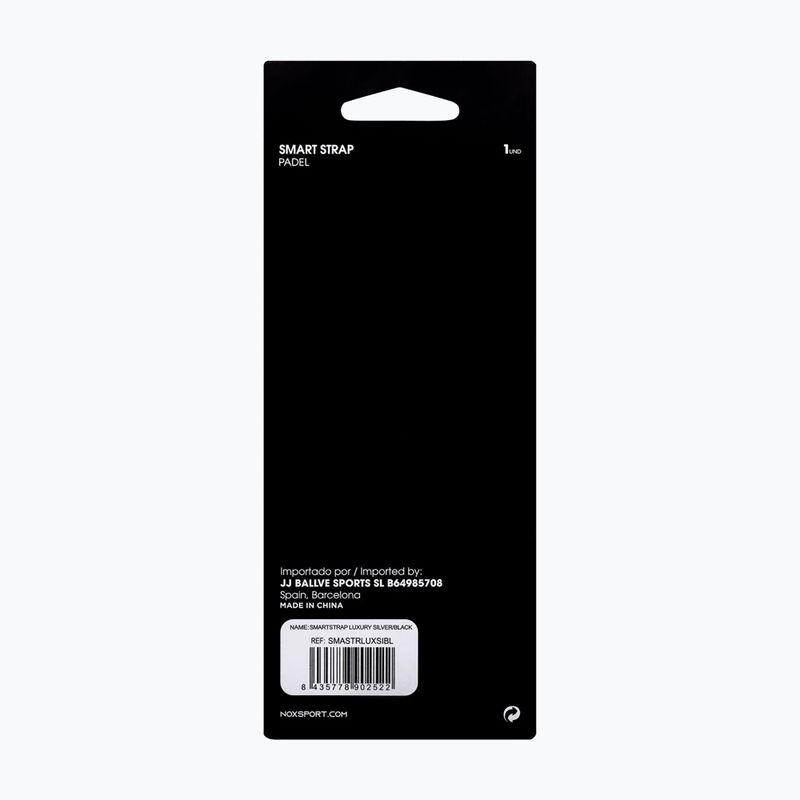 Pasek na nadgarstek NOX Luxury Smartstrap silver/black 2