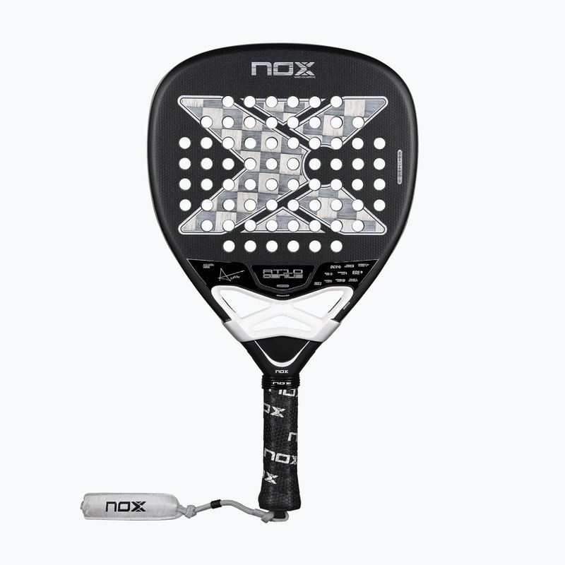 Rakieta do padla NOX AT10 Genius Attack 18K Alum By Agustin Tapia