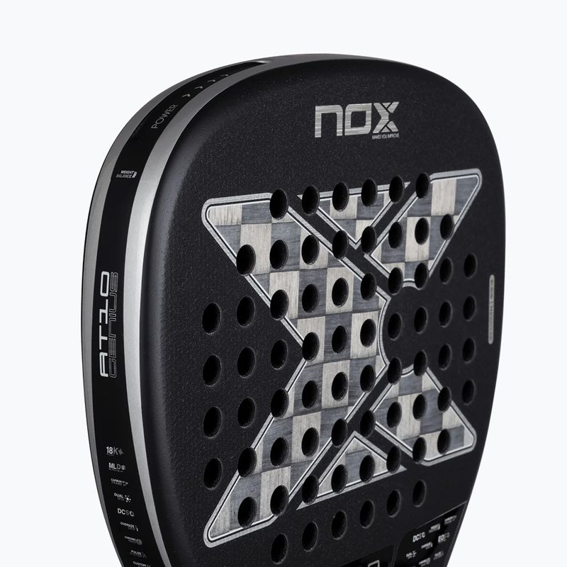 Rakieta do padla NOX AT10 Genius Attack 18K Alum By Agustin Tapia 6