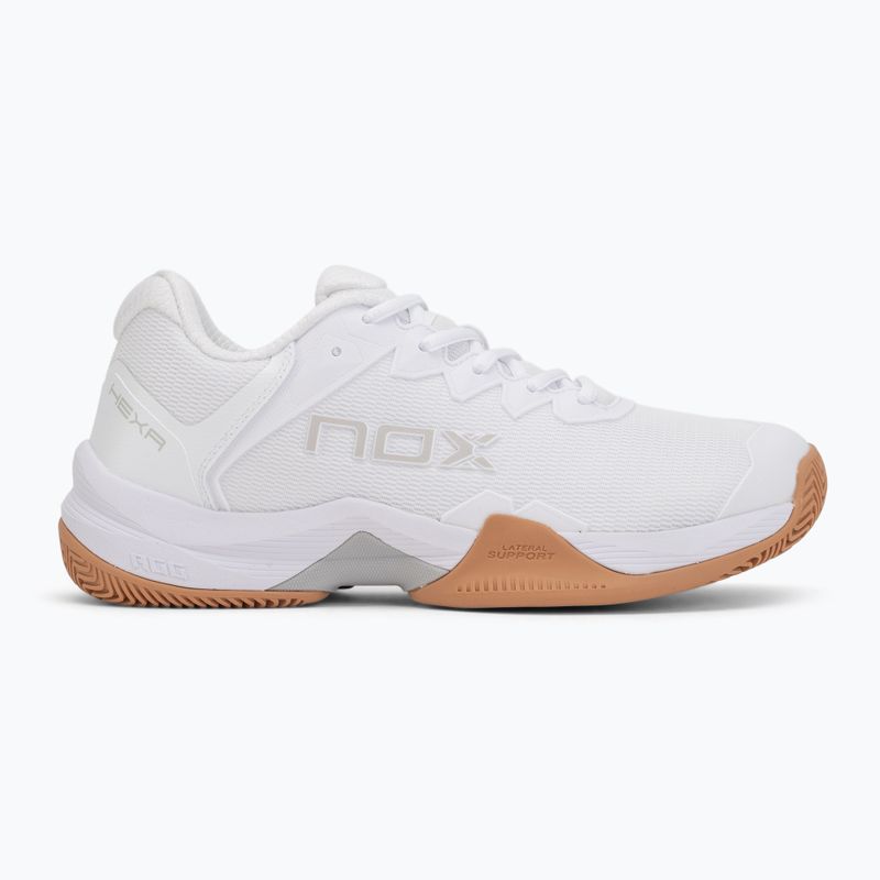 Buty do padla NOX ML10 Hexa white/gum rubber 2