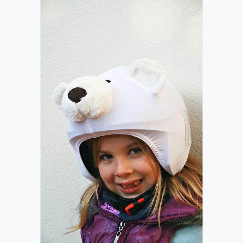 Nakładka na kask COOLCASC Polar Bear 11