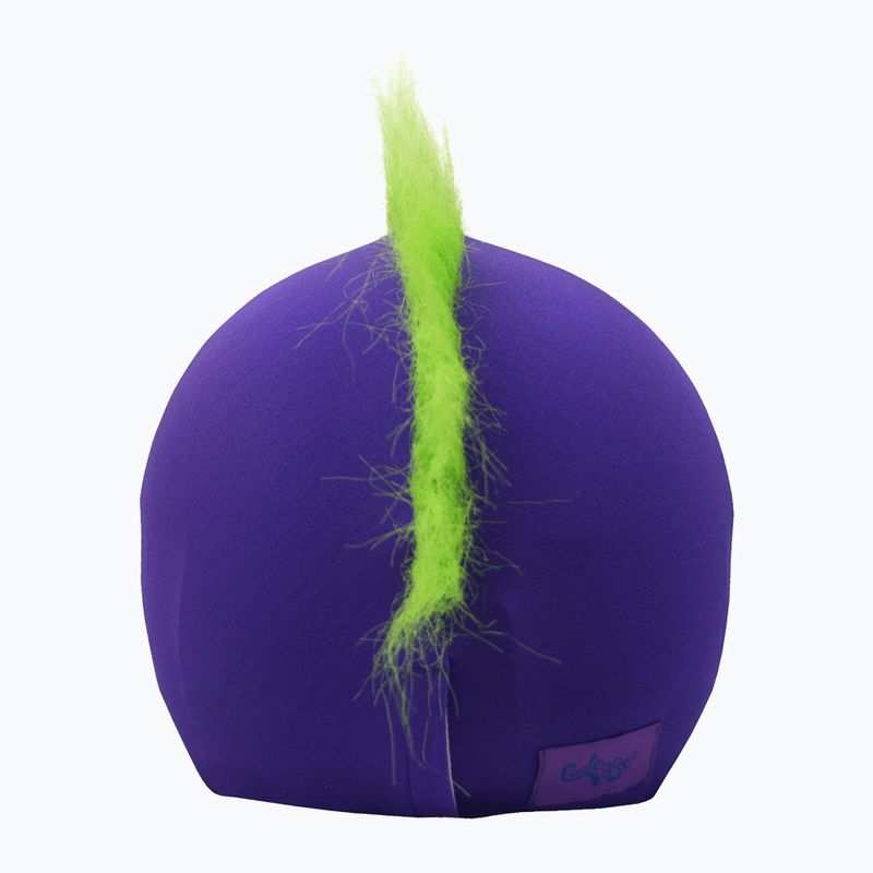 Nakładka na kask Coolcasc Green Mohican 3