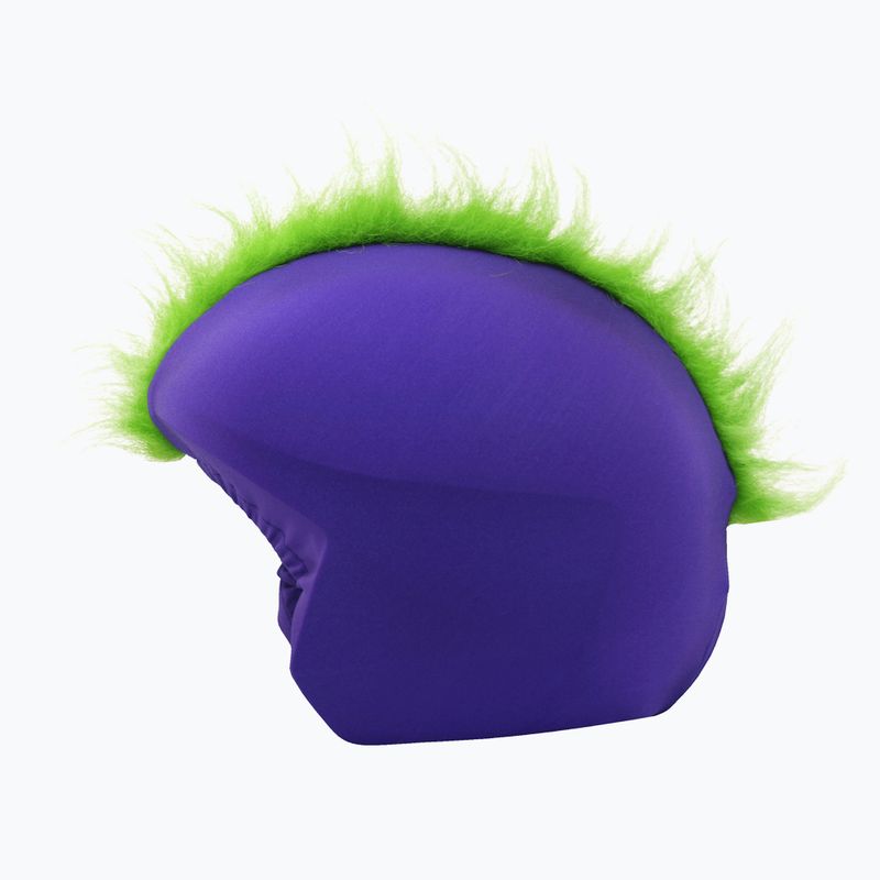 Nakładka na kask Coolcasc Green Mohican 5