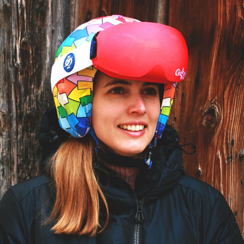 Pokrowiec na gogle COOLCASC Red Goggle Cover 3