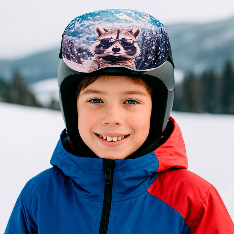 Pokrowiec na gogle COOLCASC Racoon Goggle Cover 2