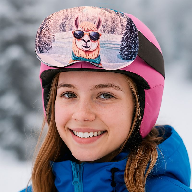 Pokrowiec na gogle COOLCASC Llama Goggle Cover 2