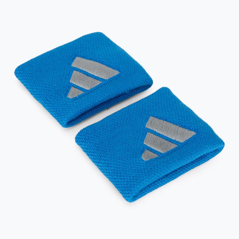 Frotki na nadgarstek adidas Wristband S 2 szt blue/grey 2