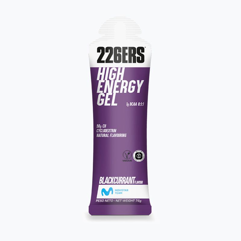 Żel energetyczny 226ERS High Energy BCAA 76 g czarna porzeczka