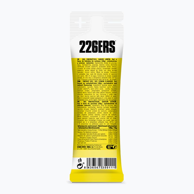 Żel energetyczny 226ERS High Energy 76 g cytryna 2