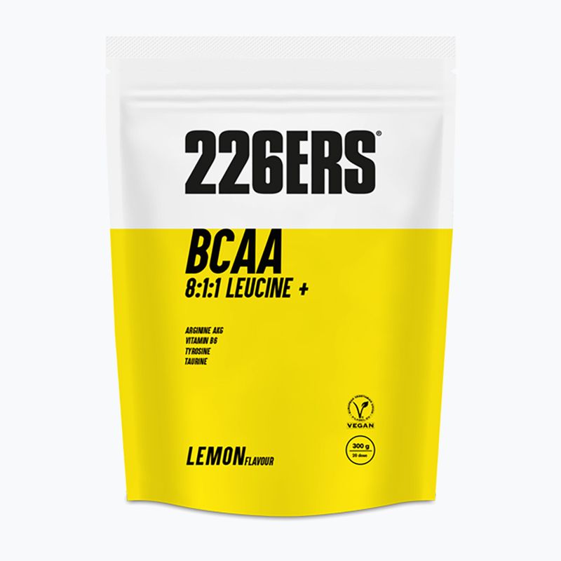 Aminokwasy 226ers BCAA 8:1:1 + Tyrozyna + Tauryna + Arginina + Vit.B6 + Potas 300 g cytryna