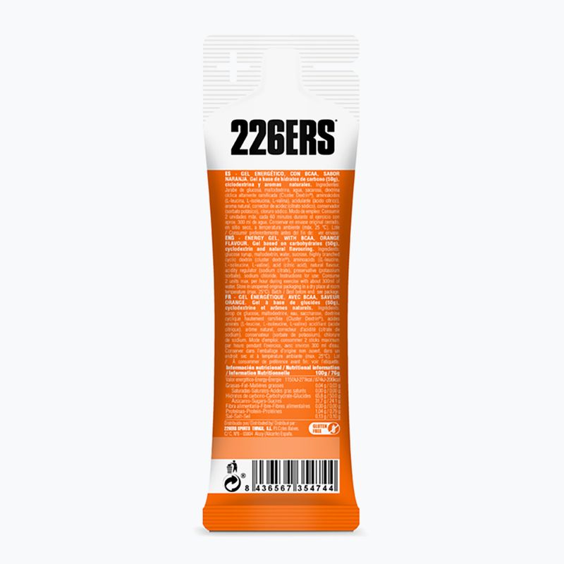 Żel energetyczny 226ERS High Energy Salty BCAA 76 g pomarańcza 2