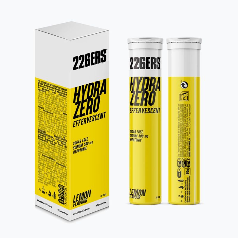 Napój hipotoniczny 226ERS Hydrazero Effervescent 20 tabletek lemon 3