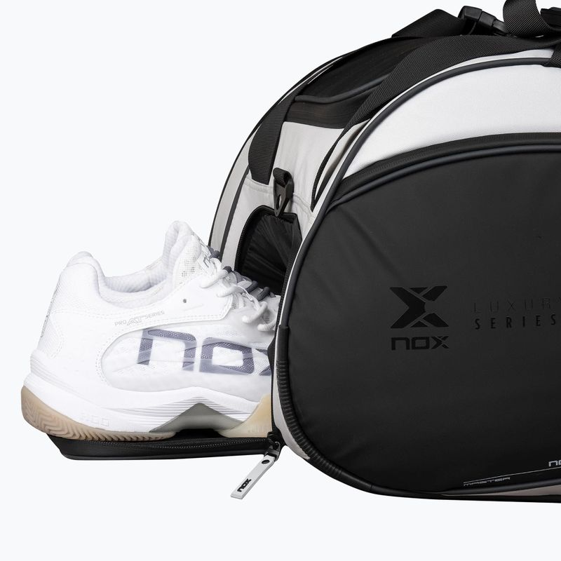 Torba do padla NOX Luxury Master Series Padelbag 60 l white/black 7