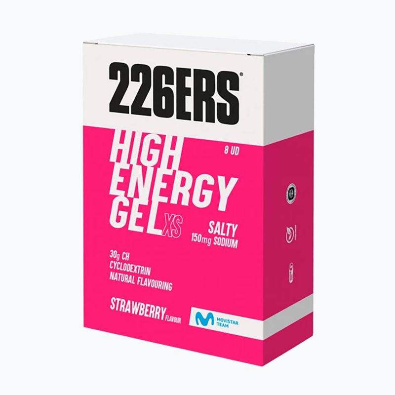 Żel energetyczny 226ERS High Energy XS 150mg 8 x 45 g salty strawberry