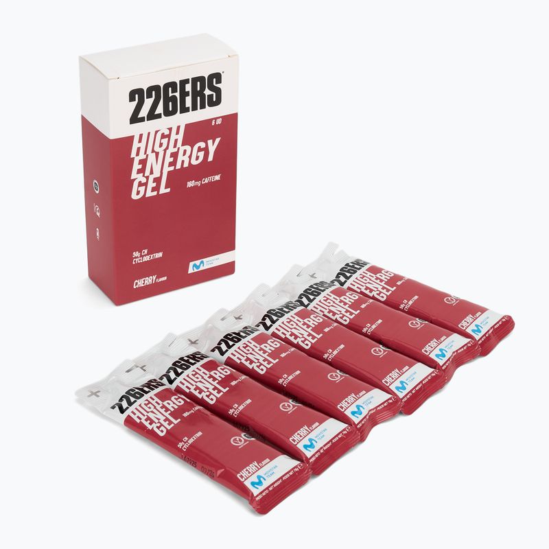 Żel energetyczny 226ERS High Energy 6 x 76 g caffeine 160 mg cherry 4