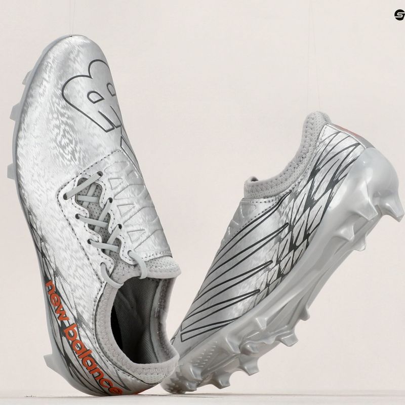 Buty piłkarskie dziecięce New Balance Furon Dispatch V7+ FG silver 13