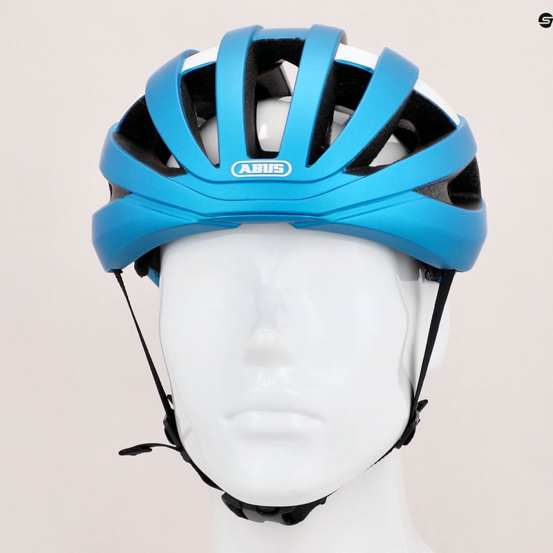 Kask rowerowy ABUS Viantor steel blue 9