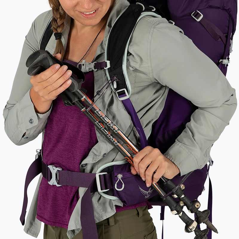 Plecak trekkingowy damski Osprey Tempest 38 l violac purple 8