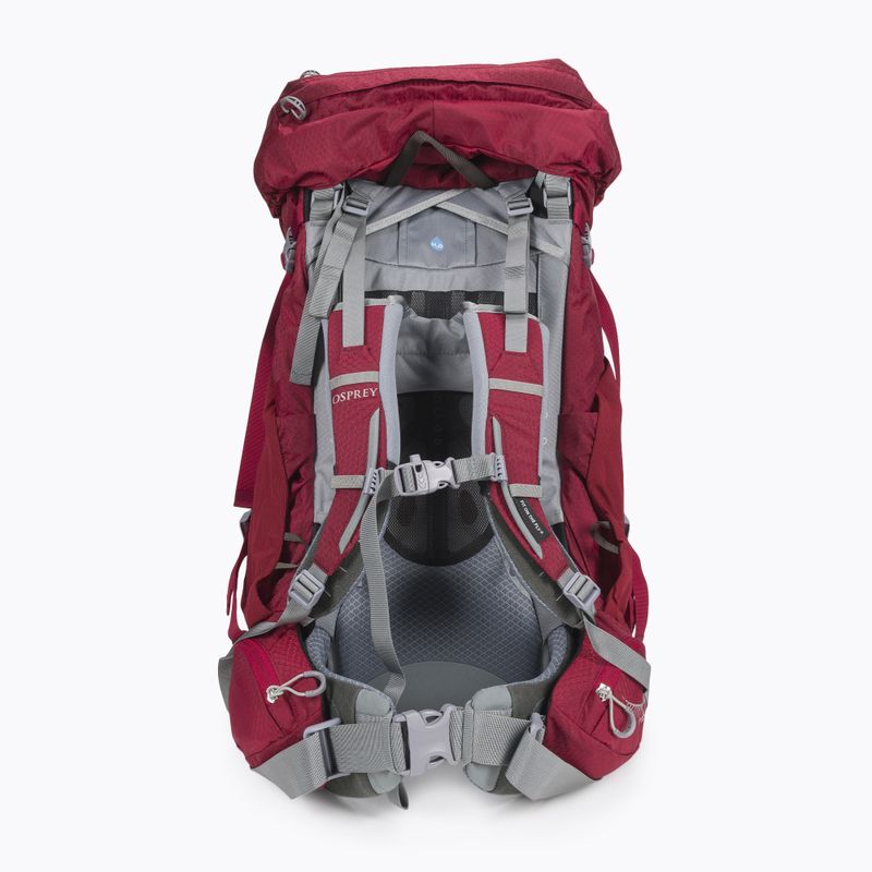 Plecak trekkingowy damski Osprey Ariel 65 l claret red 3