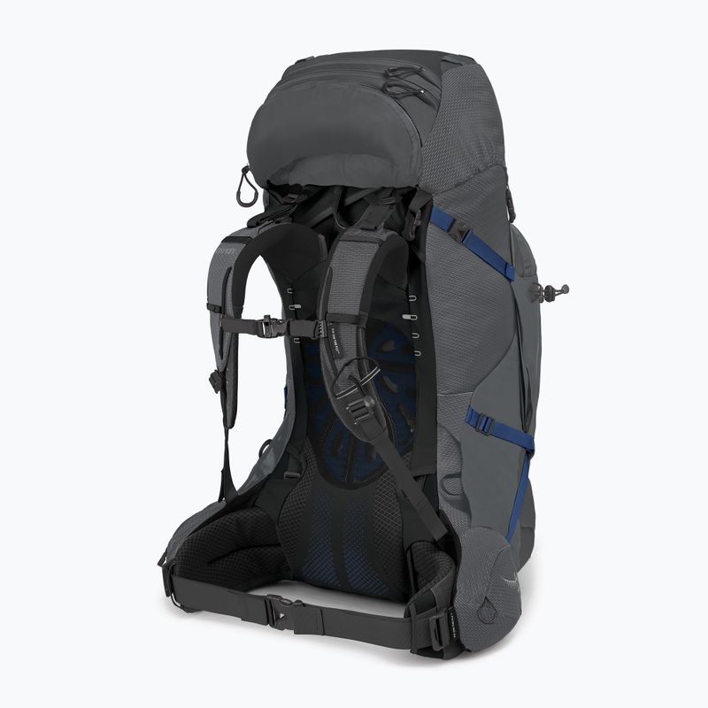 Plecak trekkingowy męski Osprey Aether Plus 70 l eclipse grey 6