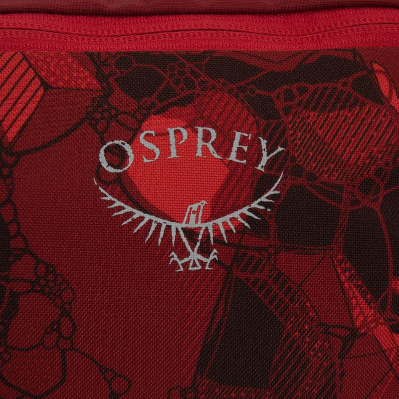 Saszetka nerka Osprey Seral 7 l z bukłakiem 1.5 l res claret red 4