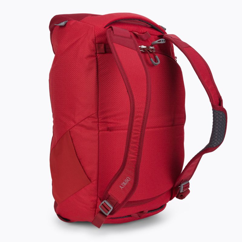 Torba podróżna Osprey Daylite Duffel 30 l cosmic red 2
