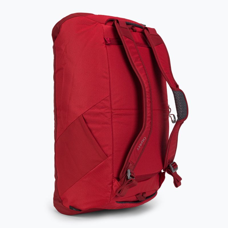 Torba podróżna Osprey Daylite Duffel 45 l cosmic red 2