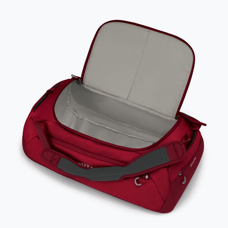 Torba podróżna Osprey Daylite Duffel 45 l cosmic red 5
