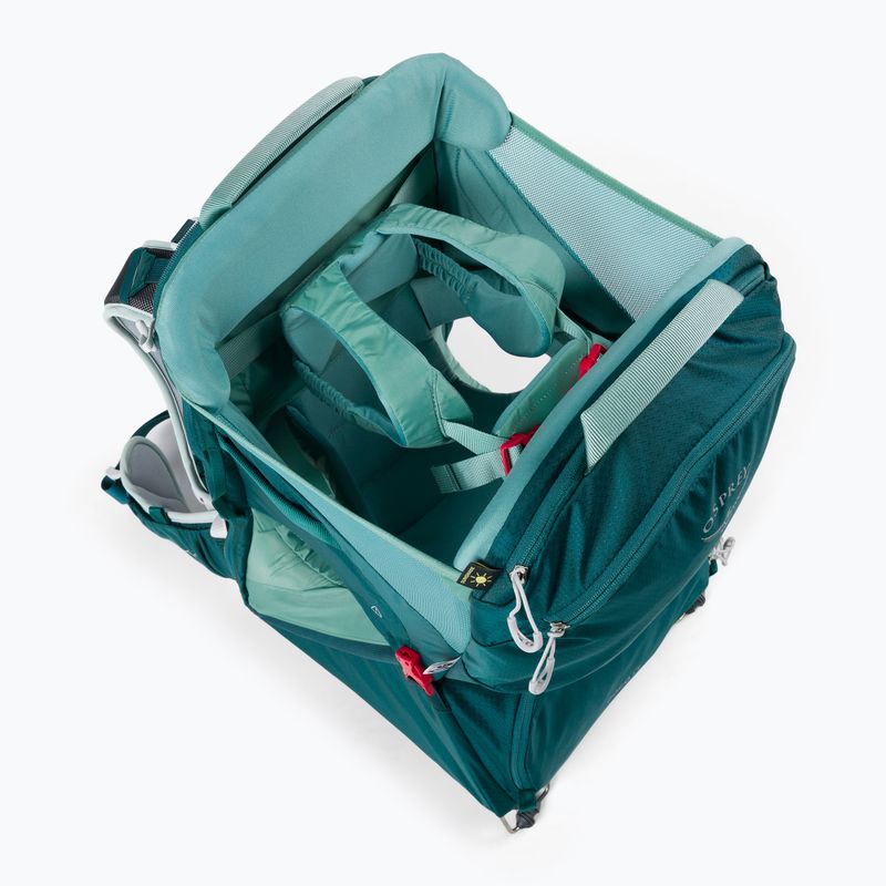 Nosidełko turystyczne Osprey Poco LT deep teal 4