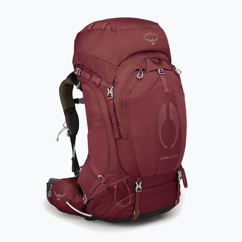 Plecak trekkingowy damski Osprey Aura AG 65 l M-L berry sorbet red 2