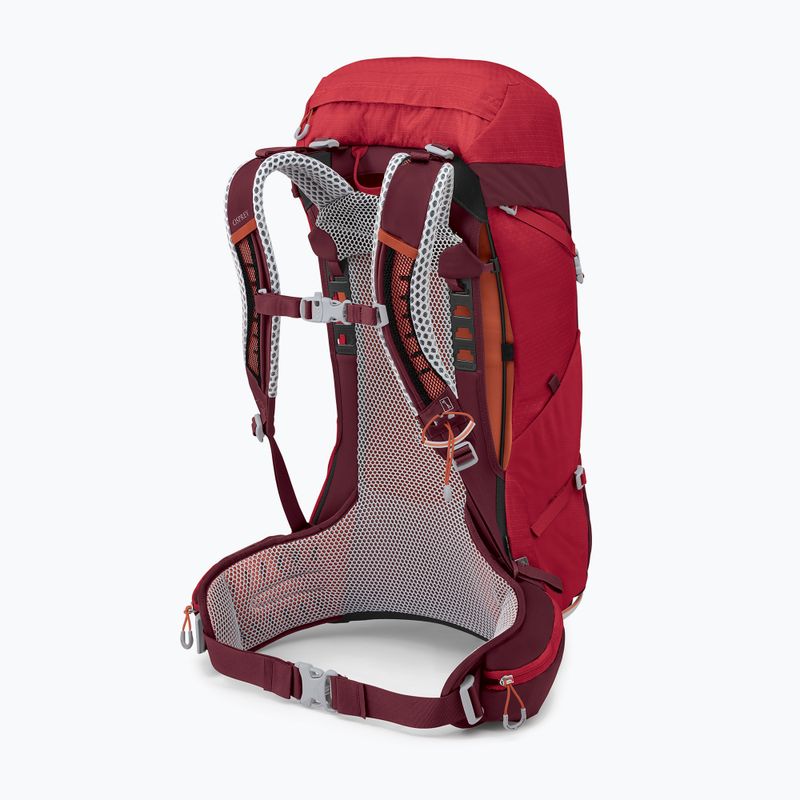 Plecak turystyczny męski Osprey Stratos 26 l poinsettia red 13