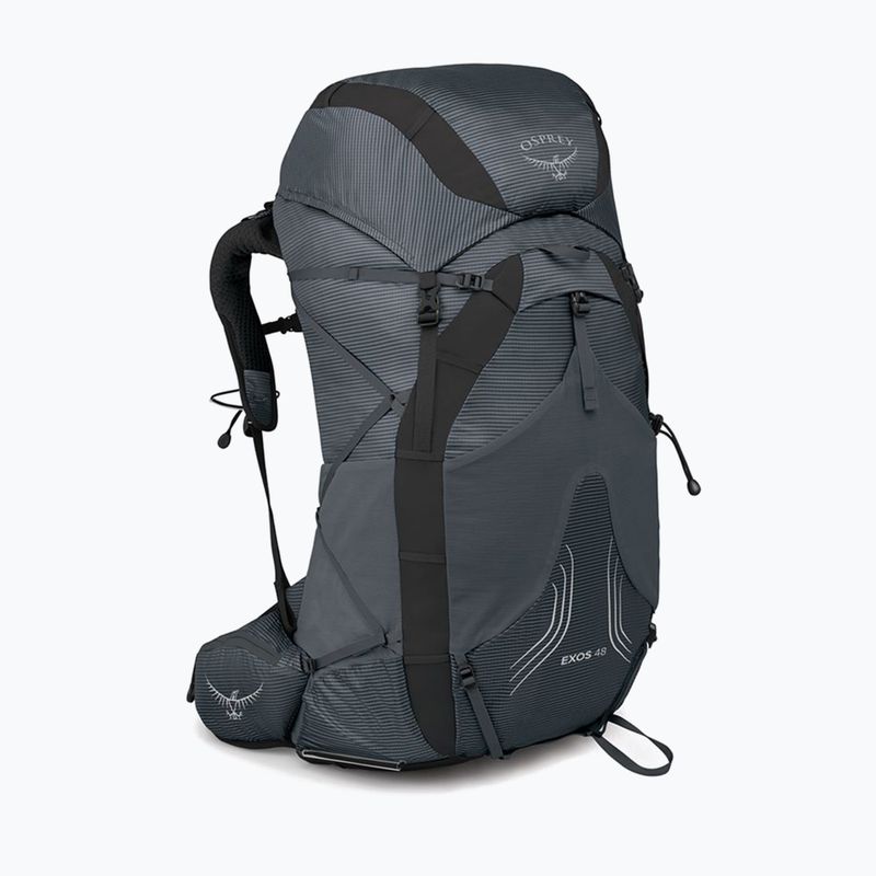 Plecak trekkingowy męski Osprey Exos S-M 48 l tungsten grey 2