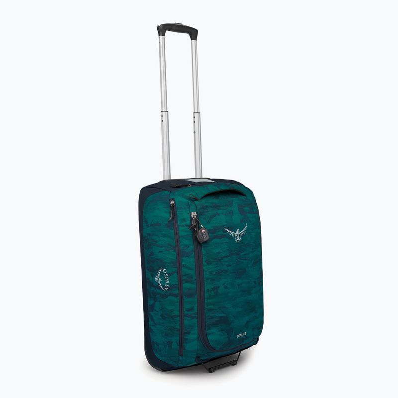 Torba podróżna Osprey Daylite Carry-On Wheeled Duffel 40 l palm foliage print 2