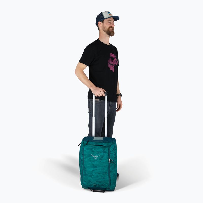 Torba podróżna Osprey Daylite Carry-On Wheeled Duffel 40 l palm foliage print 5