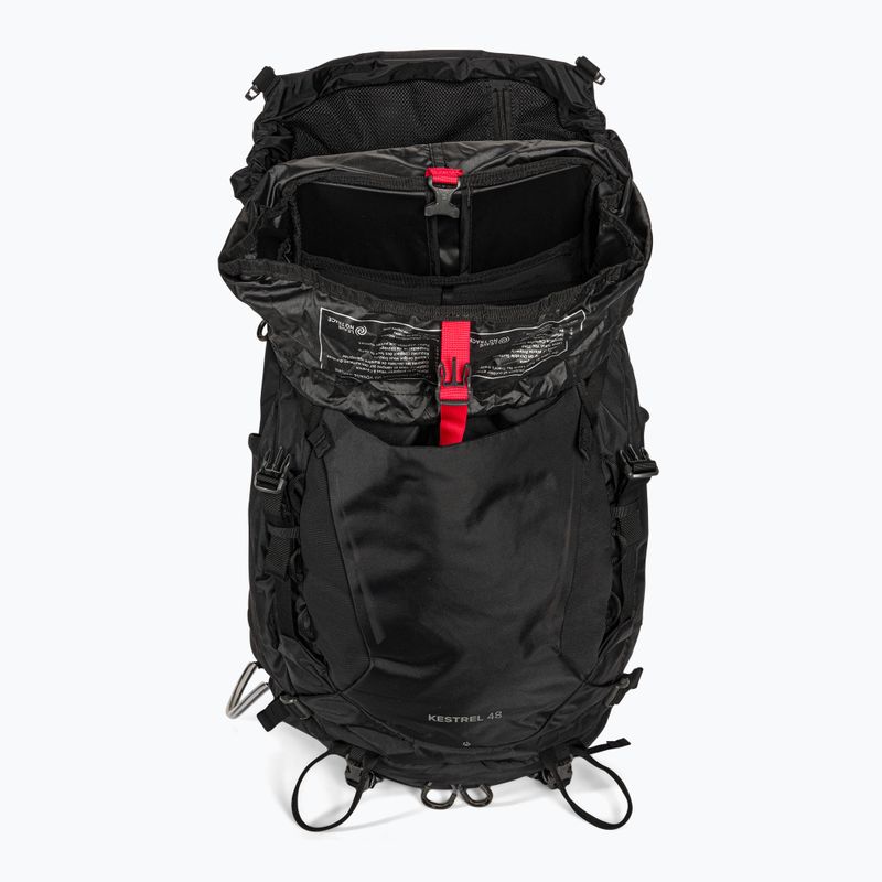 Plecak trekkingowy męski Osprey Kestrel 48 black 4