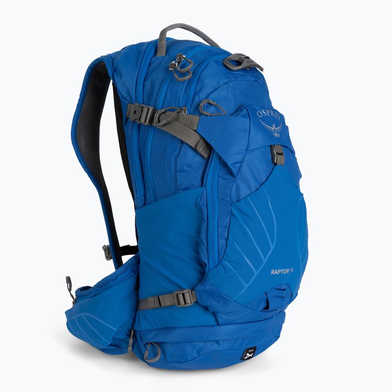 Plecak rowerowy męski Osprey Raptor 14 l postal blue 2