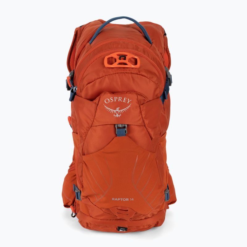 Plecak rowerowy męski Osprey Raptor 14 l firestarter orange