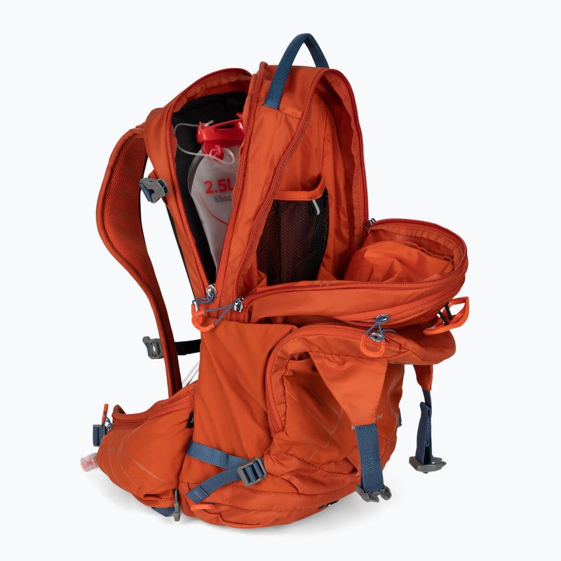 Plecak rowerowy męski Osprey Raptor 14 l firestarter orange 4