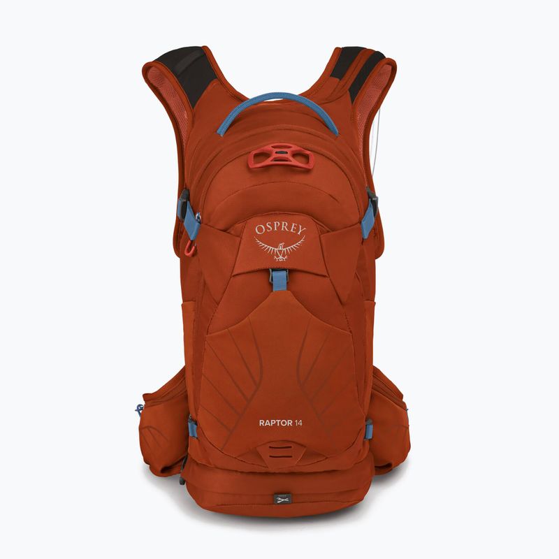 Plecak rowerowy męski Osprey Raptor 14 l firestarter orange 5