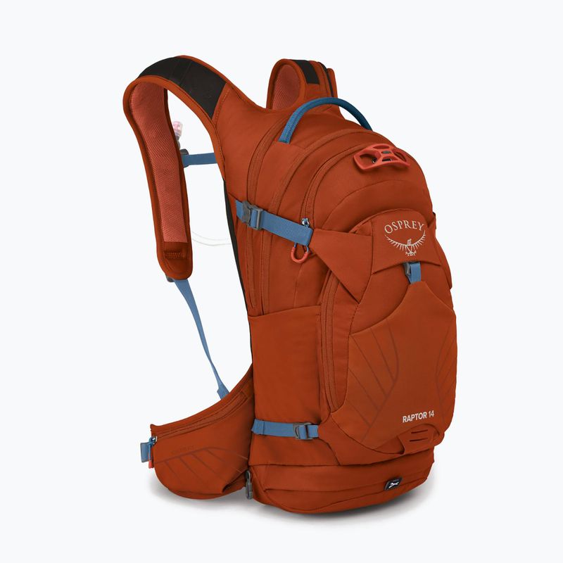 Plecak rowerowy męski Osprey Raptor 14 l firestarter orange 6