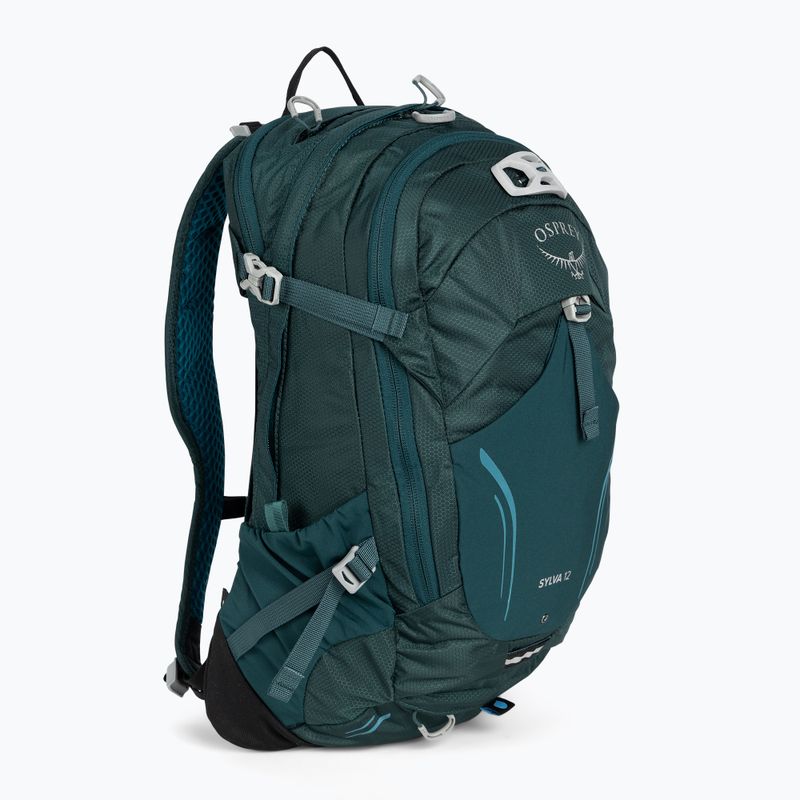 Plecak rowerowy damski Osprey Sylva 12 l baikal green 2