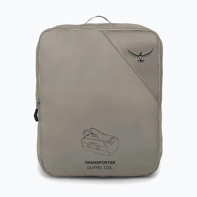 Torba podróżna Osprey Transporter 120 l tan concrete 6