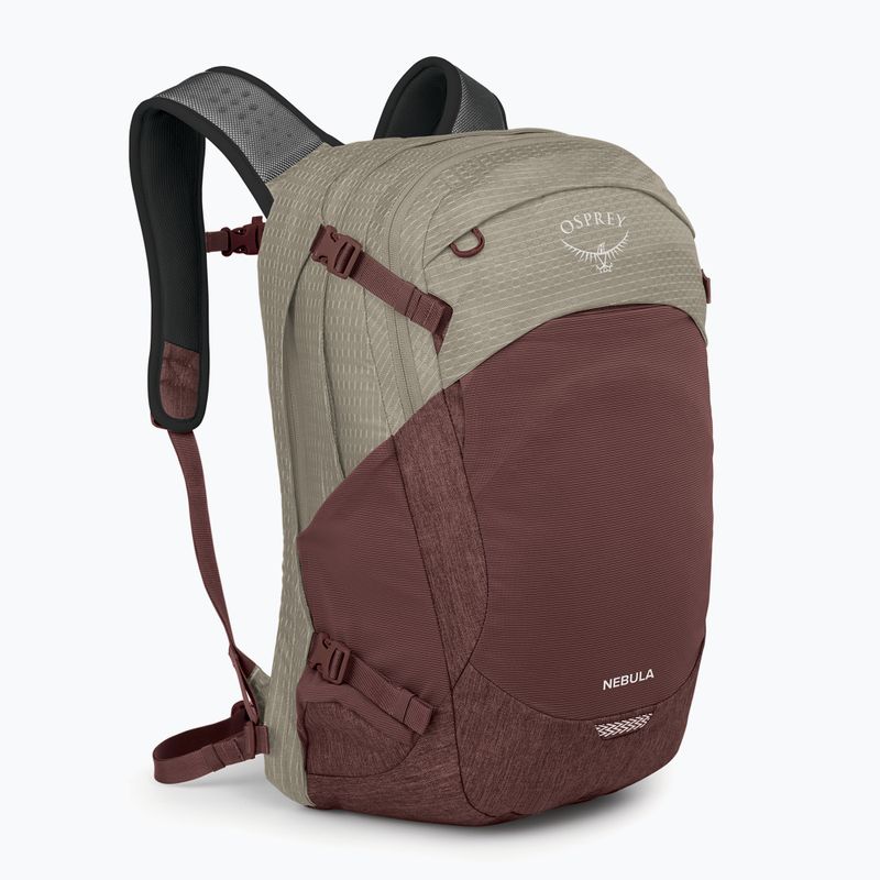 Plecak miejski Osprey Nebula 32 l sawdust tan/raisin red 2