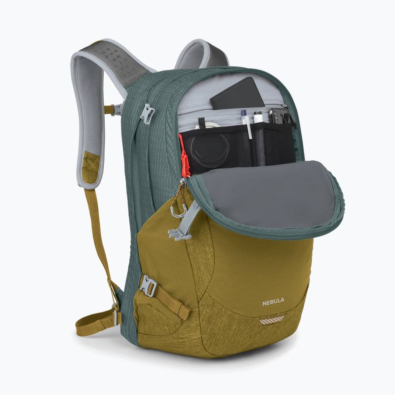 Plecak miejski Osprey Nebula 32 l green tunnel/brindle brown 4