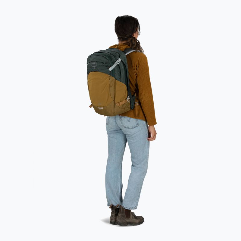 Plecak miejski Osprey Nebula 32 l green tunnel/brindle brown 7
