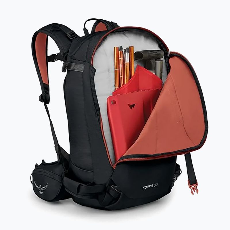 Plecak skiturowy damski Osprey Sopris 30 l black 5