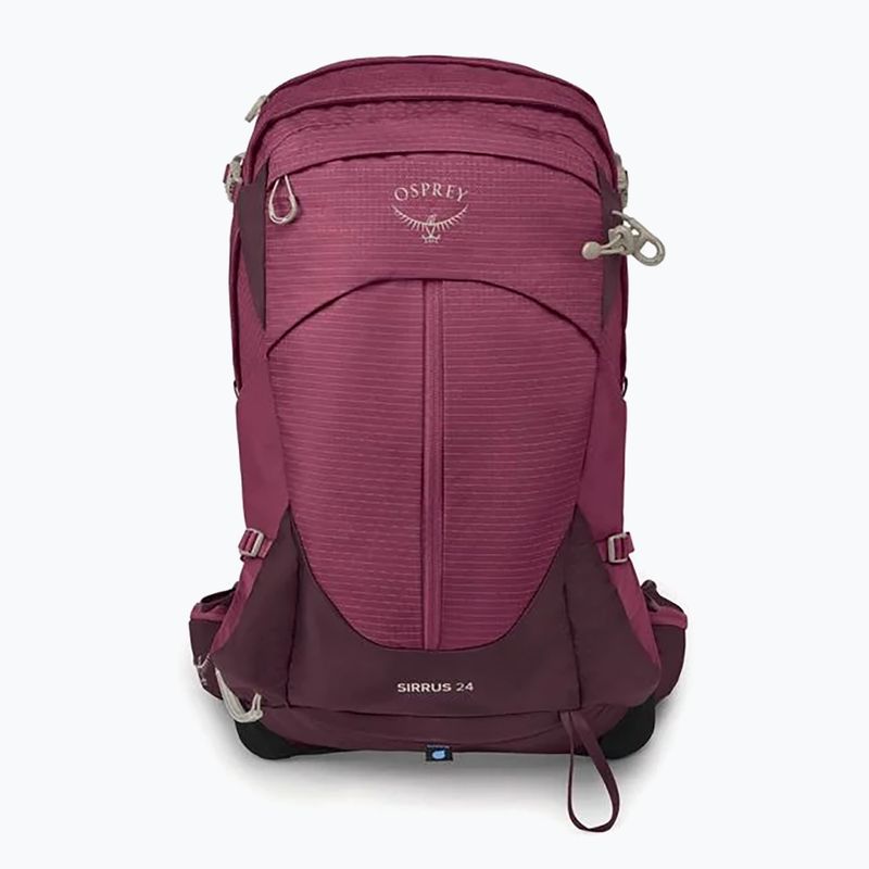 Plecak turystyczny damski Osprey Sirrus 24 l elderberry purple/chiru tan