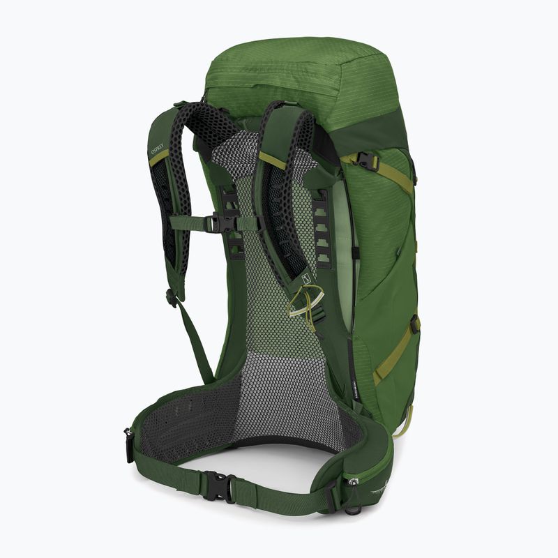 Plecak turystyczny męski Osprey Stratos 44 l seaweed/matcha green 3