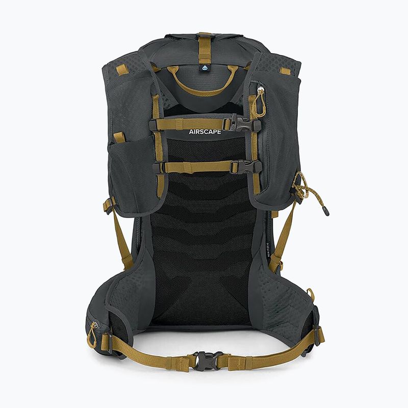 Plecak turystyczny męski Osprey Talon Velocity 20 l dark charcoal/tumbleweed yellow 3
